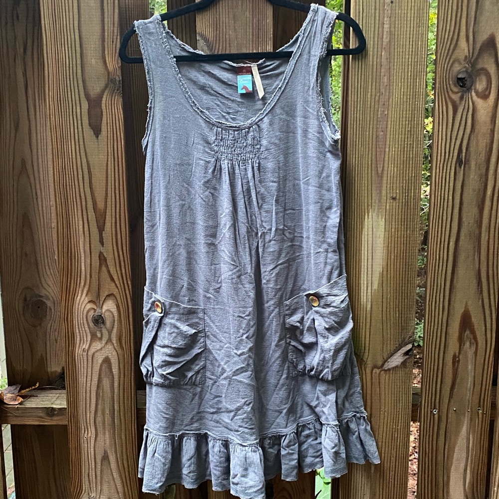 Charcoal grey Matilda Jane tunic